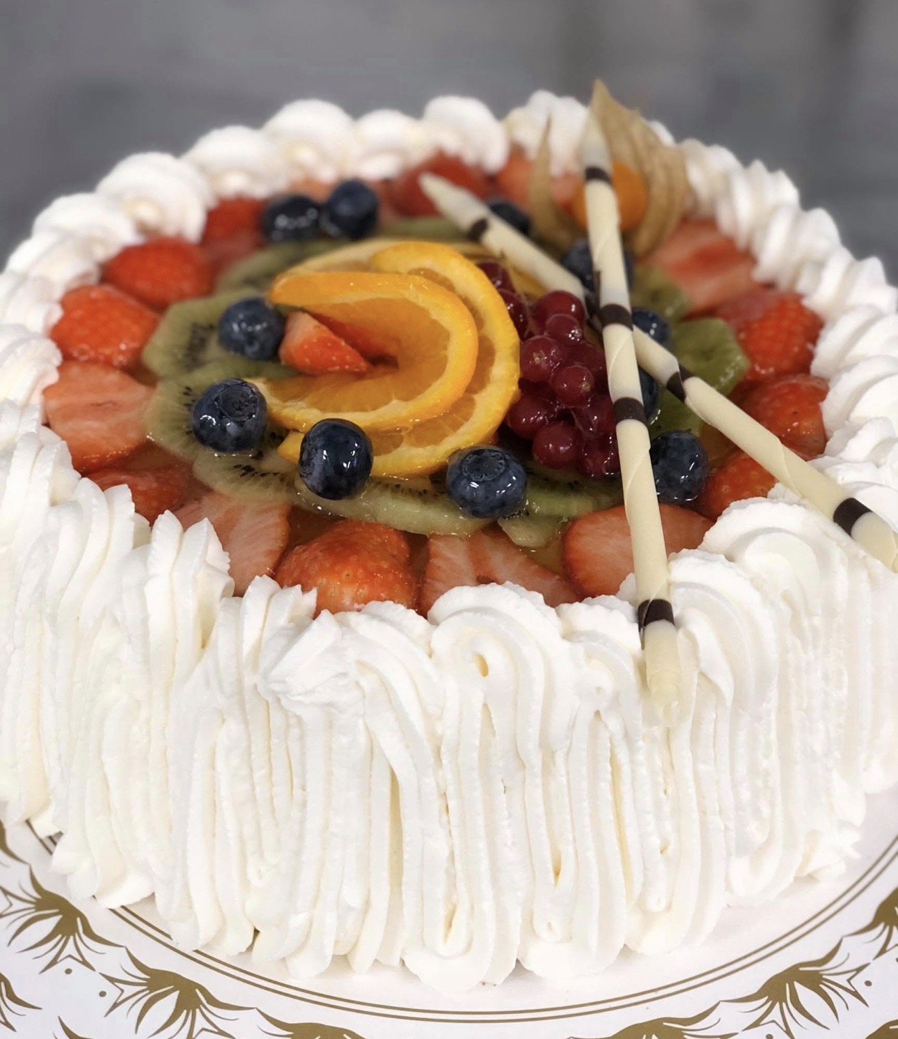 Egendesignet kake