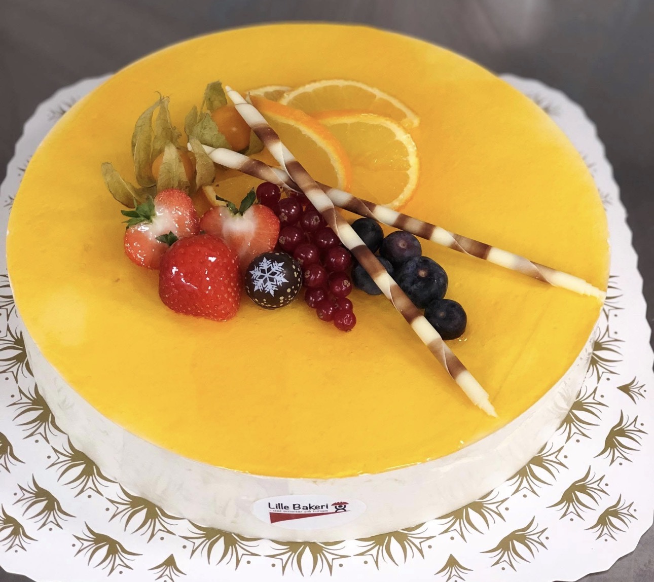 Egendesignet kake