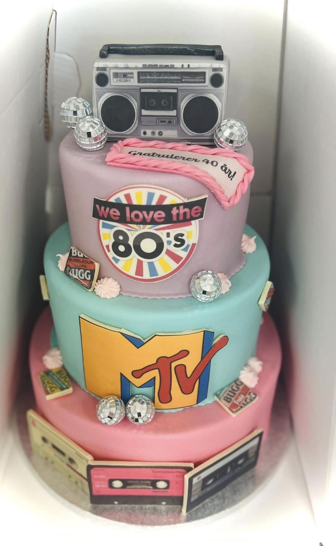 Egendesignet kake